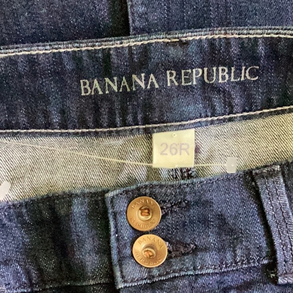 🦋NWOT Banana RepublicSo Fun Size 26 R Awesome Denim Skirt Wardrobe Must Have🦋 - Picture 5 of 8
